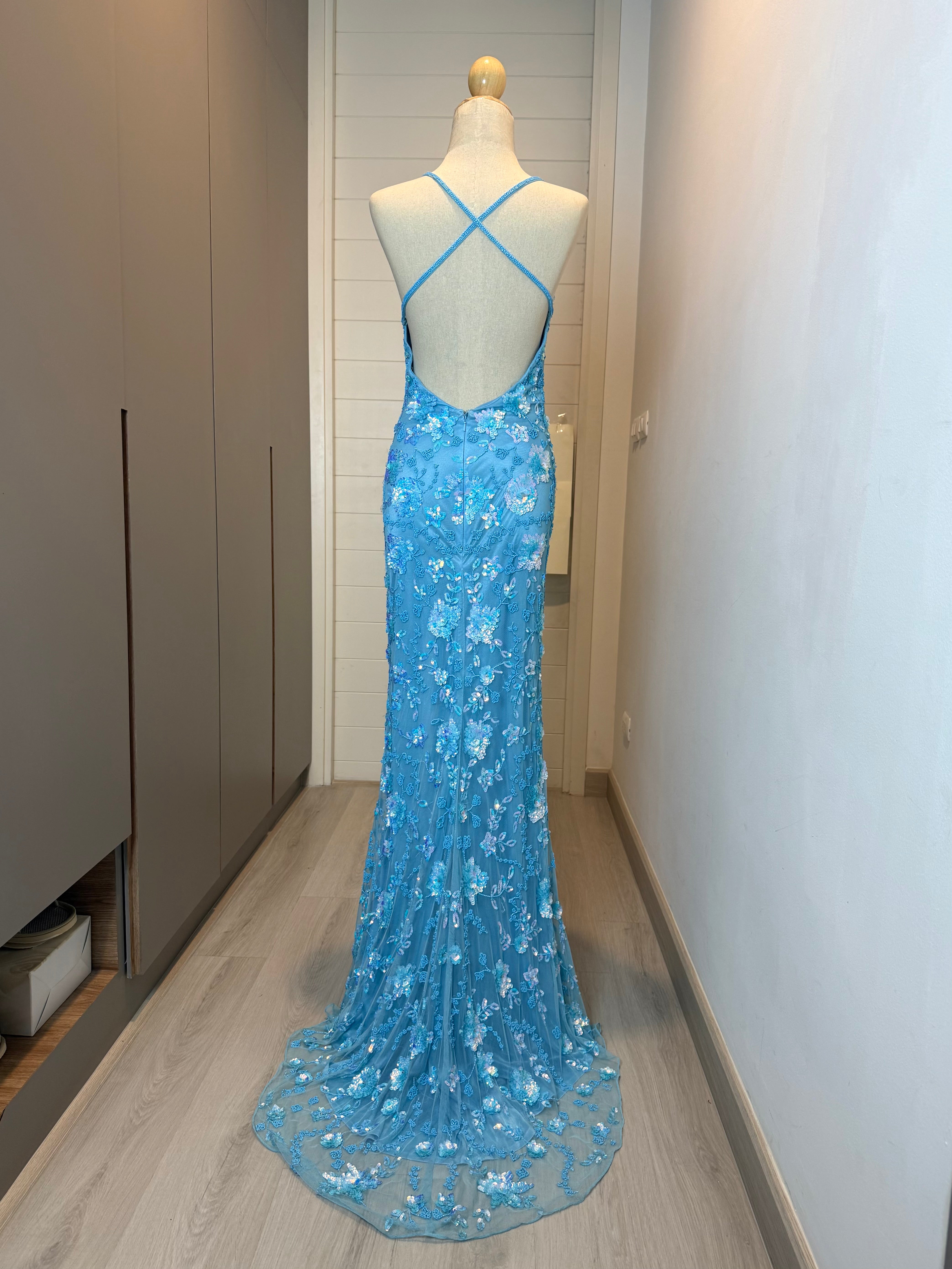 P07 Primavera Sky Blossom Gown (XS-S)