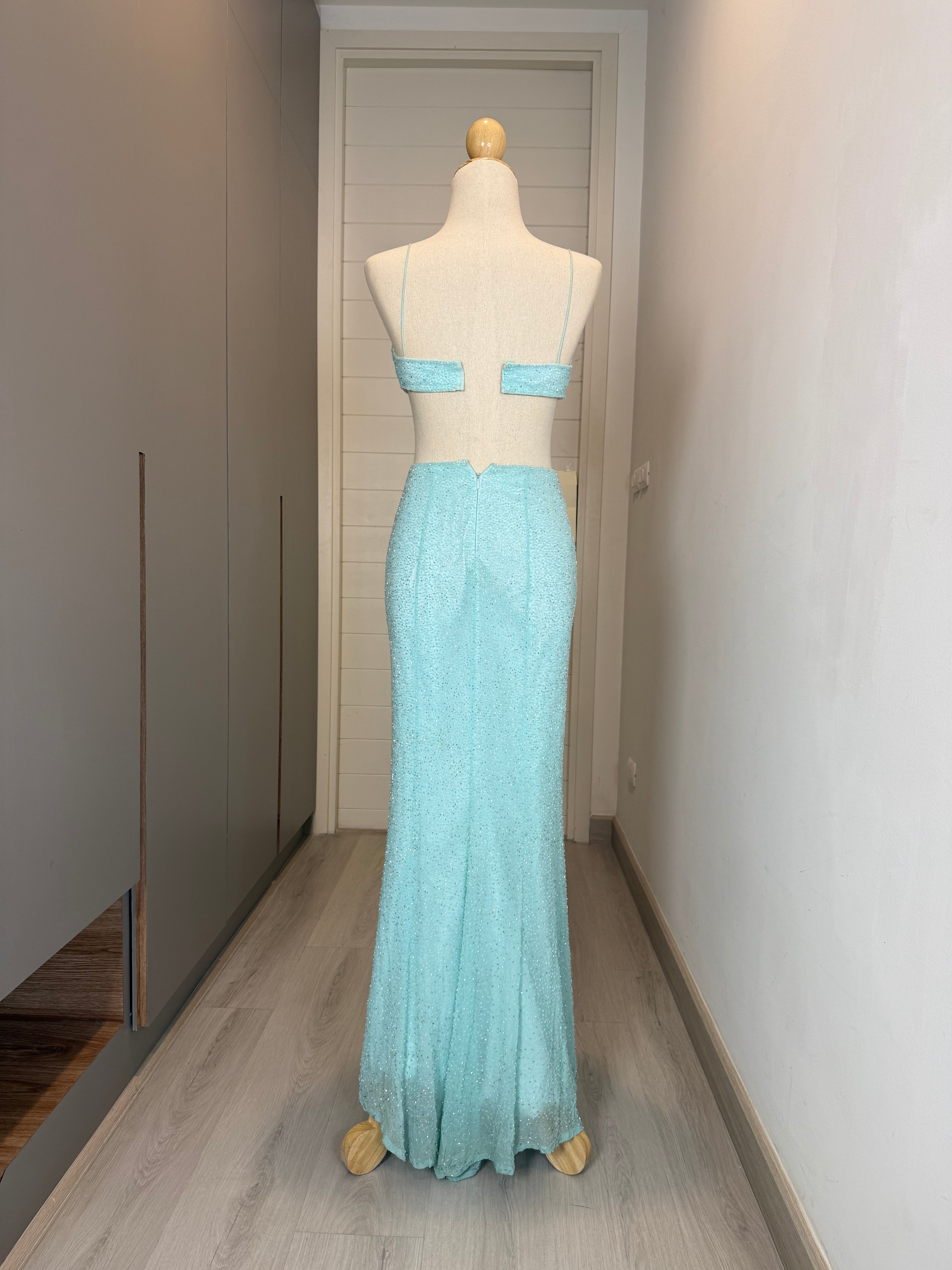 V154 Vintage Cache Cut-Out Ice Blue (XS)