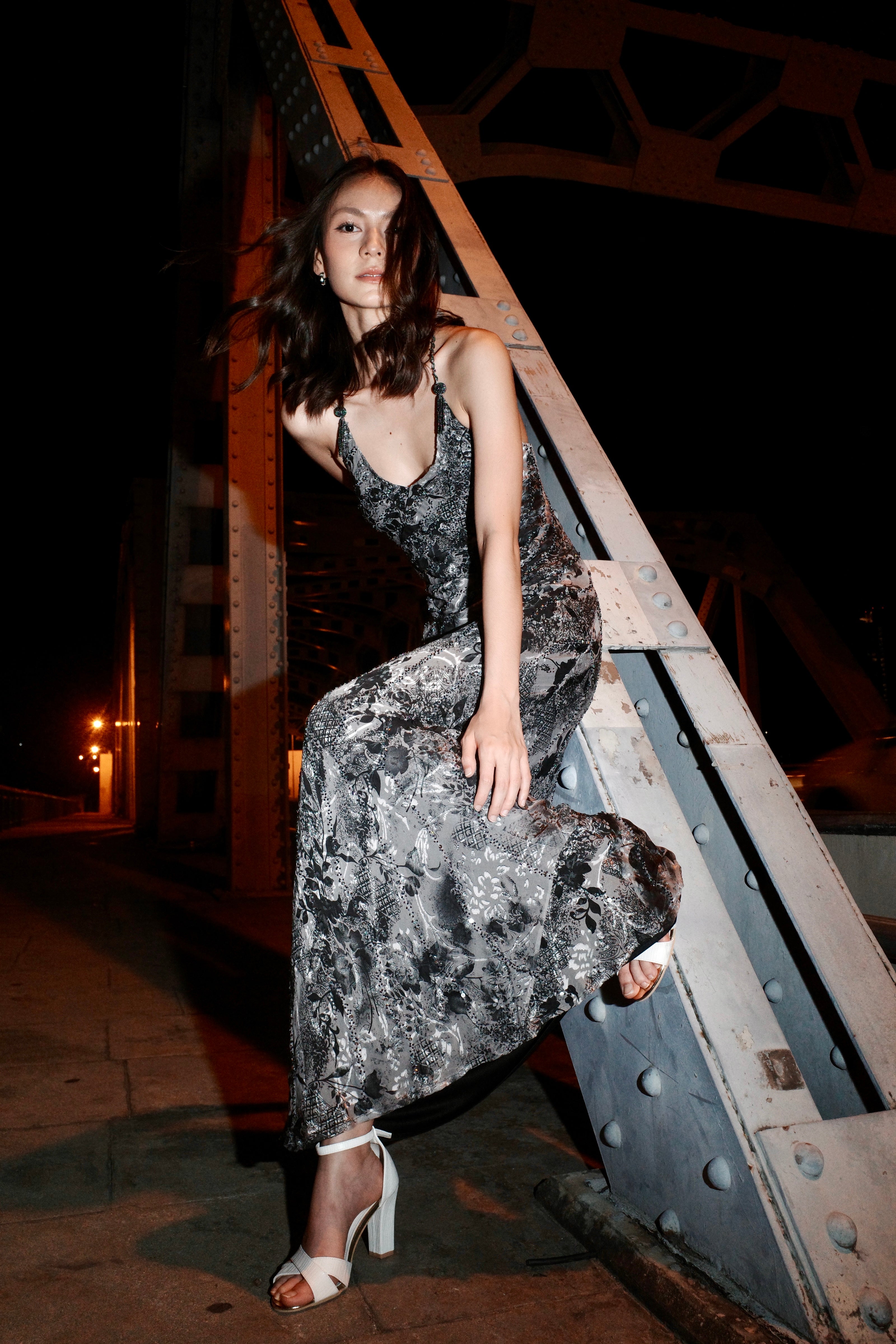 V126 Vintage Super Rare Cache Midnight Bloom (XS-S)