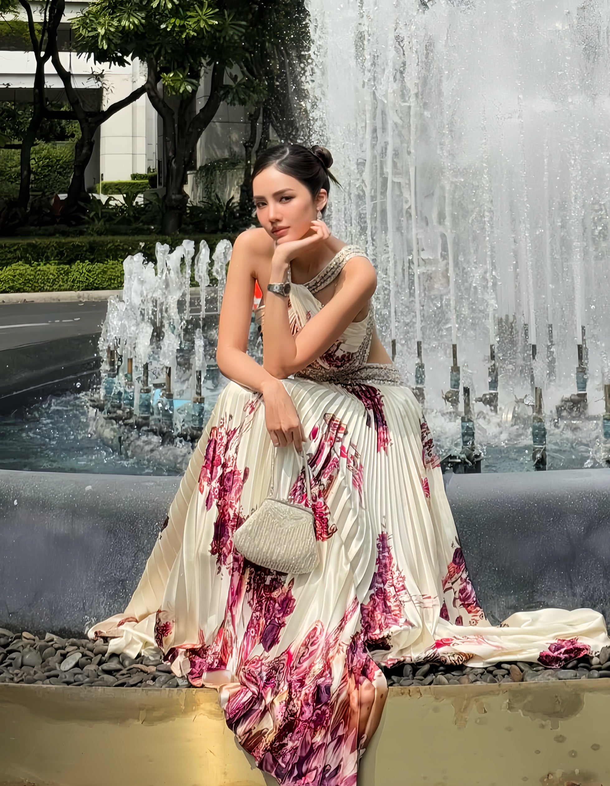 D01 Dave & Johnny Evening Gown (XS) **ปิดการเช่าแล้ว**