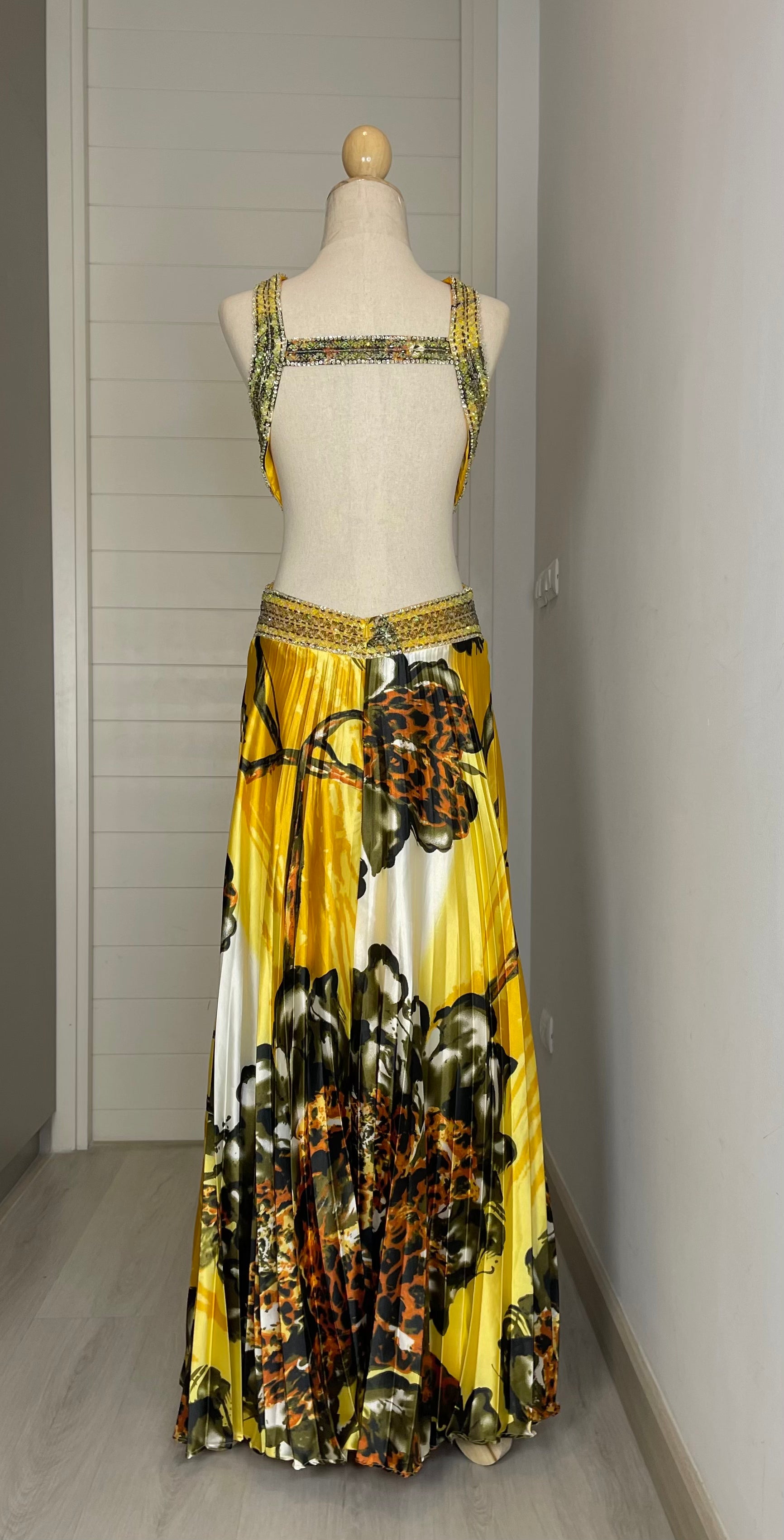 C05 Cinderella Yellow Evening Gown (S-M)