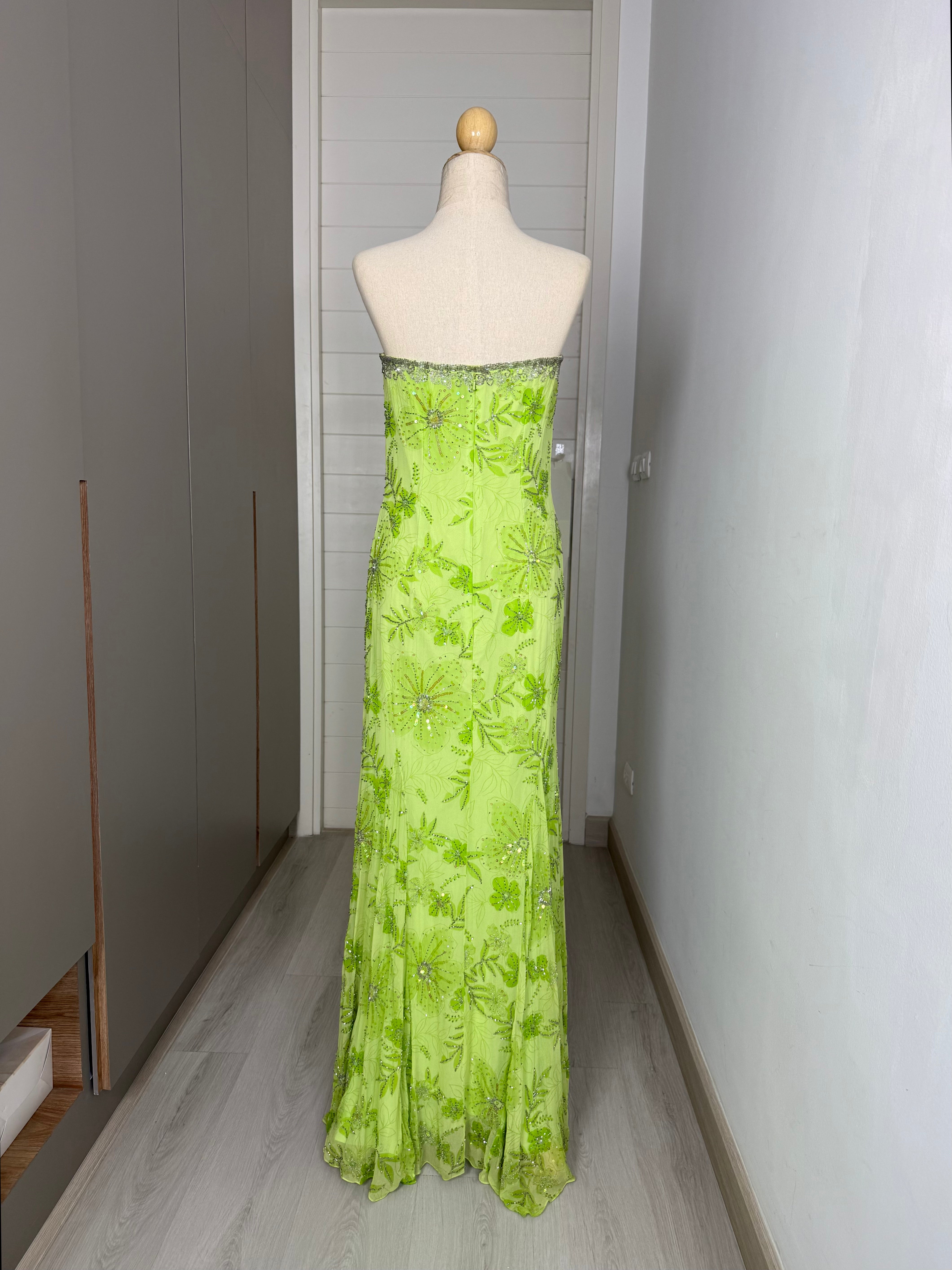 V95 Vintage Sean Collection Lime Green Elegance (M)