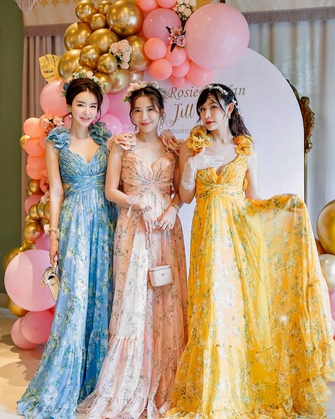 M11 Mac Duggal Baby Blue Evening Gown (S-M)