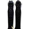 V132 Vintage Galaxy Midnight High-Neck Gown (M-L)
