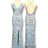 V280 Primavera Couture Sky Blossom Beaded Gown (XS)