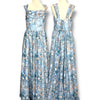 V164 Blue Blossom Garden Beaded Dress (L-XL)