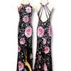 V285 Primavera Couture Midnight Blossom Embellished Gown (L-XL)