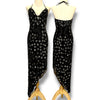 V185 Vintage Cache Twilight Petal Beaded Dress (XS-S)