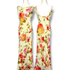 V81 Vintage Super Rare Stenay Floral Evening Gown (S-M)