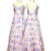 M24 Mac Duggal Lilac Bloom Ruffle Gown (XS)