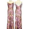 S05 Vintage Super Rare Sue Wong Rose Wood Evening Dress (XS-M)