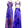 V49 Vintage Sean Couture Purple Evening Gown (XS)