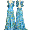 M11 Mac Duggal Baby Blue Evening Gown (S-M)