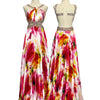 D02 Dave & Johnny Floral Evening Gown (XS)