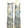 D13 Super Rare Diane Freis Tiger Print Evening Dress (M-XL) (ชุดเป็นทรงขยายตามหุ่น)