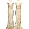 M05 Monsoon Beige Evening Gown (XS-S)