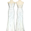 C10 Cache White Evening Gown (XS-S)