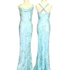 M01 Monsoon Baby Blue Evening Gown (S-M)