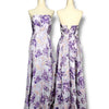 V93 Vintage Speechless Floral Purple Gown (XS)